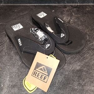 Reef Size 5 Women's Black Sandals